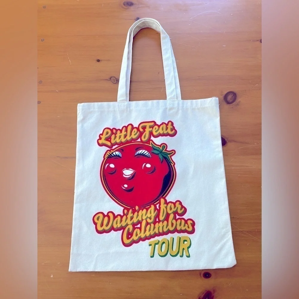 NEW Official Little Feat Band Tour Tote Bag Shoulder Bag Waiting for Columbus